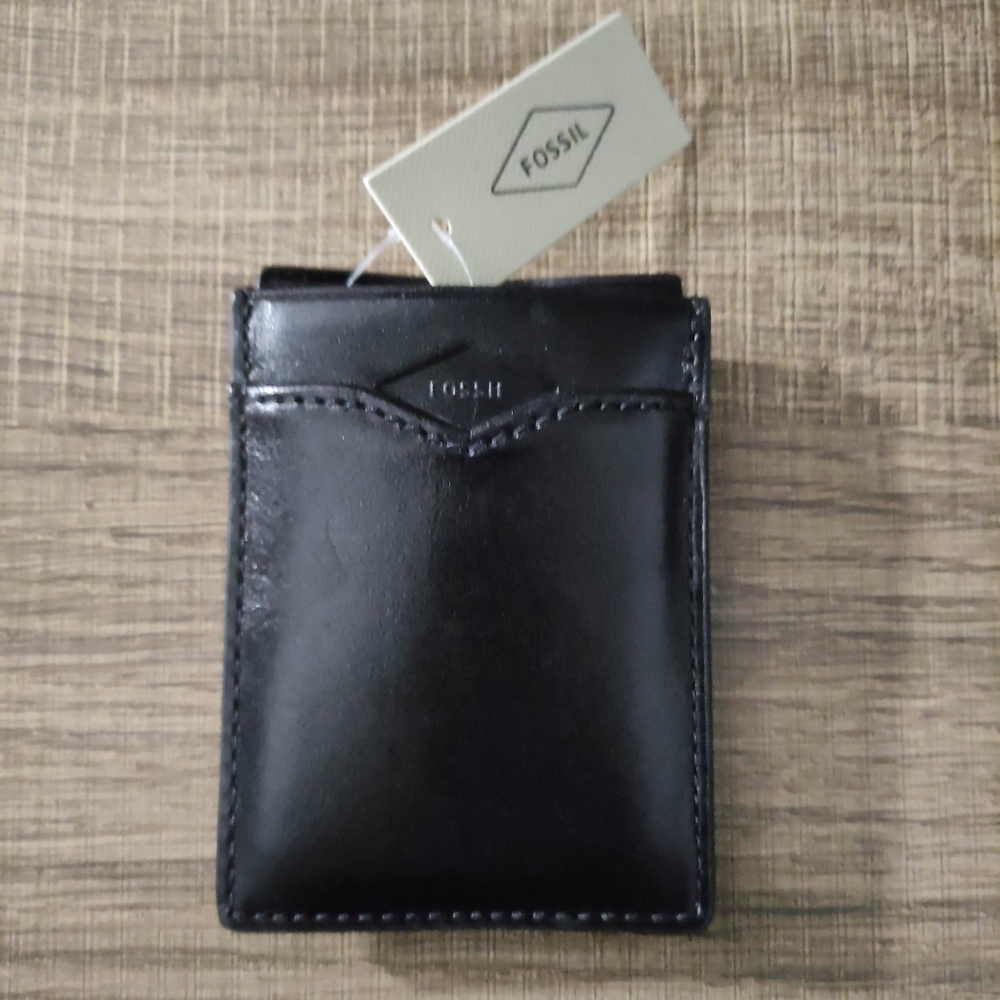 fossil small wallet clip